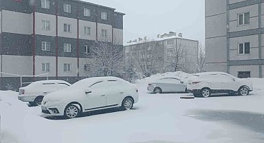 Bitlis nisan ayında yeniden beyaza büründü
