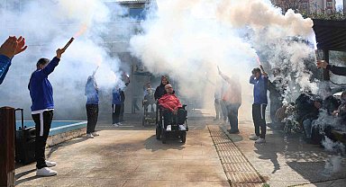 Boccia şampiyonlarına kutlama