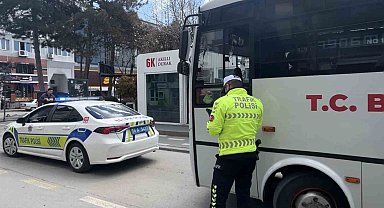 Bolu'da kural ihlali yapan bin 29 sürücüye ceza