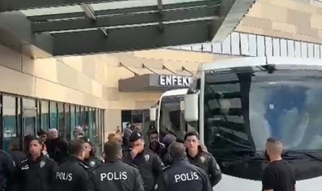 Bozbey, adliyeye sevk edilmeden sağlık raporu için hastaneye götürüldü