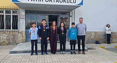 Bozdoğanlı öğrencilerden Türkiye ikinciliği