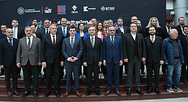 BTSO'da dijital dönüşüm ve uluslararası iş birliği fırsatları görüşüldü
