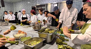 Burhaniye'de Gastronomide zeytinyağı deneyimi gerçekleştirildi