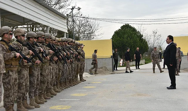 Bursa Emniyet Müdürü'nden atış poligonuna ziyaret