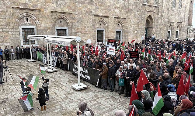 Bursa Gönüllü Kuruluşlar Platformu'ndan Filistin çağrısı