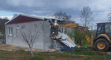 Bursa İnegöl'de kaçak yapıyla mücadele sürüyor