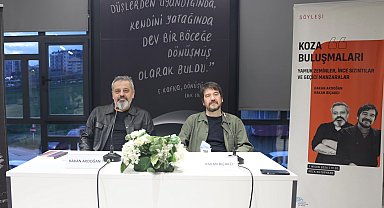 Bursa Nilüfer'de Koza Buluşmaları'nın konuğu Hakan Bıçakçı oldu