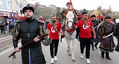 Bursa'da tarihin izinde anlamlı yürüyüş