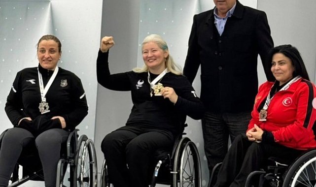 Bursalı milli sporcu Türkiye birincisi oldu