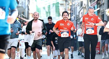 Bursa'nın kalbinde nefes kesen koşu