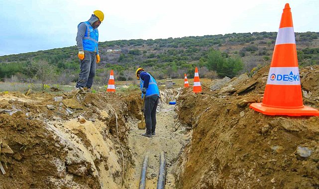 Büyükşehir DESKİ'den Bekilli'ye 21,5 milyonluk su yatırımı