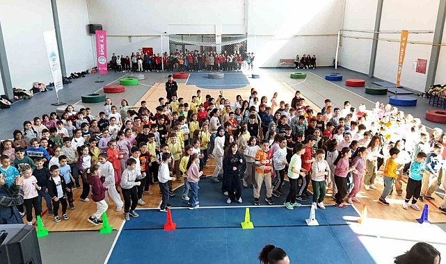 Büyükşehir Spor A.Ş.'den Develi'de 550 öğrenciye spor dolu buluşma