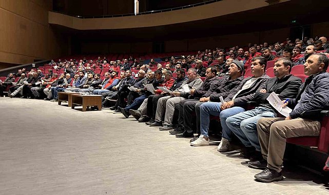 Büyükşehir'den saha personellerine iş sağlığı ve güvenliği eğitimi