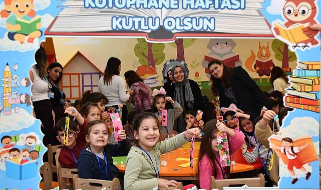 Büyükşehir'in Kütüphane Haftası etkinliklerine yoğun ilgi