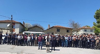 Çakallar köy hayrında eller yağmur için semaya kalktı