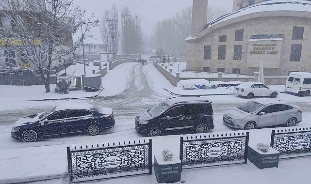 Çaldıran'da bahar beklenirken kış geri döndü