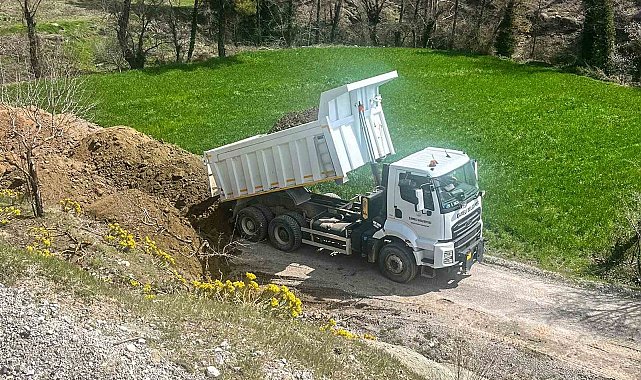 Çamelili vatandaşların güvenli ve konforlu ulaşımı sağlanması için çalışmalar sürüyor