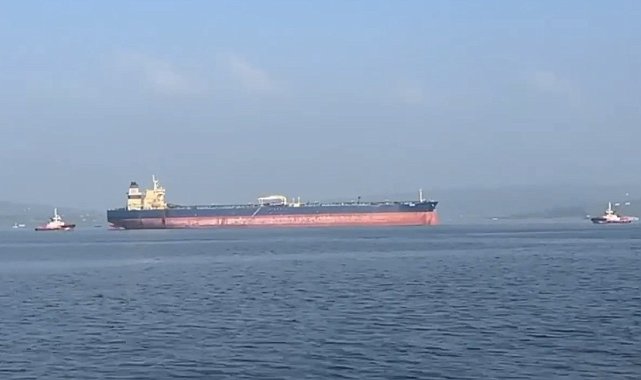 Çanakkale Boğazı'nda tanker makine arızası yaptı