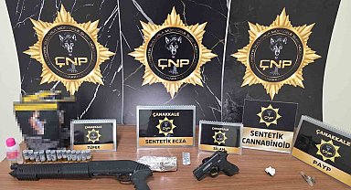 Çanakkale'de farklı suçlardan aranması olan 5 şüpheli tutuklandı