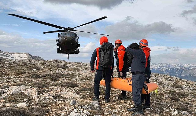 Çiriş bitkisi toplamak için gittiği dağlık alanda hayatını kaybetti