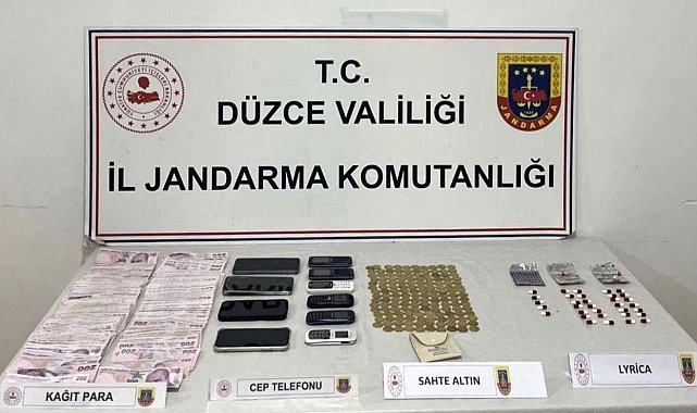 Çok sayıda sahte altını 560 bin liraya satan 4 şüpheliye jandarma baskını