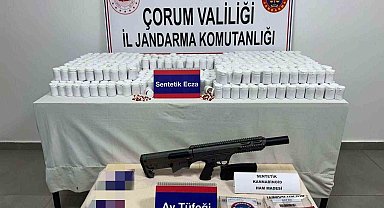 Çorum'da jandarma ekiplerinden uyuşturucu operasyonu: 5 gözaltı