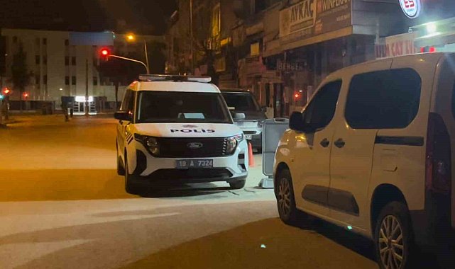 Çorum'da silahlı saldırı: 1 yaralı