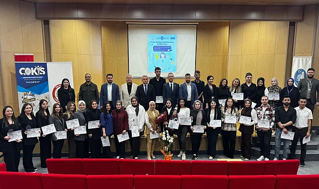 Çorum'da 'Farmahane' kursiyerleri sertifikalarını aldı