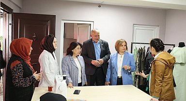 Çubuklubala'daki İZMEK kursiyerlerinden belediyeye teşekkür