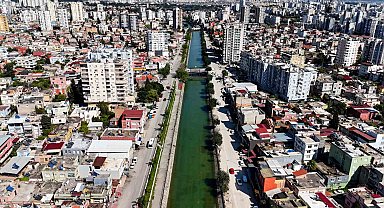 Çukurova'da barajlar dolunca kanallar da yeniden suyla buluştu