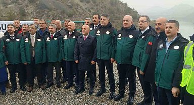 Cumhurbaşkanı Erdoğan, Çetintepe Barajı'nın açılışını yaptı