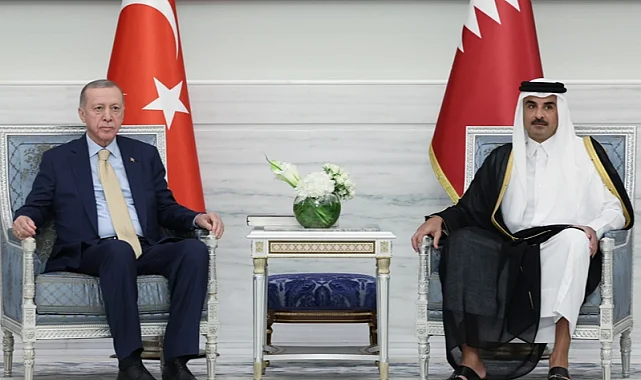 Cumhurbaşkanı Erdoğan ile Katar Emiri Al Sani görüştü