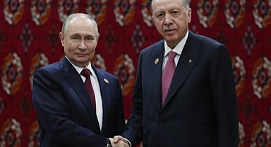 Cumhurbaşkanı Erdoğan, Putin'le görüştü