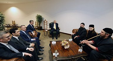 Cumhurbaşkanı Erdoğan, "Ay Yola" müzik grubunu kabul etti