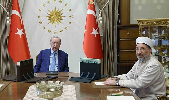 Cumhurbaşkanı Erdoğan, Türkiye Diyanet Vakfına kurban bağışında bulundu