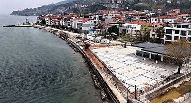 Dalga kırıcı Ulaşlı'da taşkınlarına 'dur' diyecek