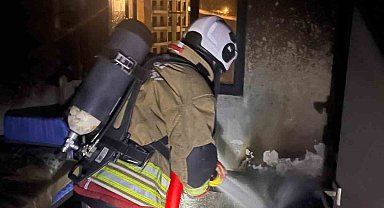Defne'de yanan ev kullanılmaz hale geldi