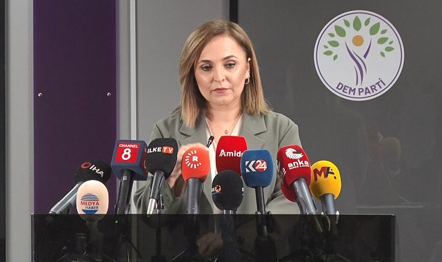 DEM Parti Sözcüsü Doğan: "Öcalan'ın özgür bir şekilde çalışabileceği, doğrudan temas kurabileceği iletişim şartlarının oluşturulması gerektiğini düşünüyoruz"