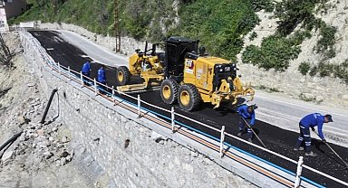 Denizli Büyükşehir'den Babadağ'da ulaşım yatırımı