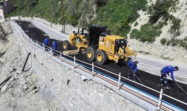 Denizli Büyükşehir'den Babadağ'da ulaşım yatırımı