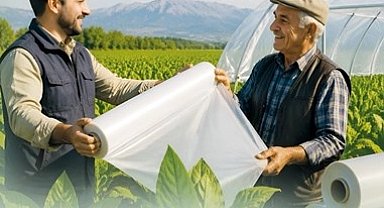 Denizli Büyükşehir'den tütün üreticisine destek