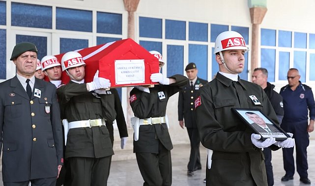 Denizlili Kıbrıs gazisi son yolculuğuna uğurlandı