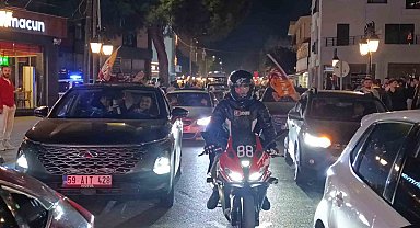 Dev derbide Galatasaray galip geldi, Tekirdağ'da taraftarlar sokaklara döküldü