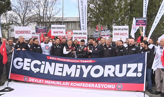 Devlet Memurları Konfederasyonu Genel Başkanı Kaya: "Memurumuz ayın sonunu getirecek maaşlara erişene kadar mücadelemizi sürdüreceğiz"