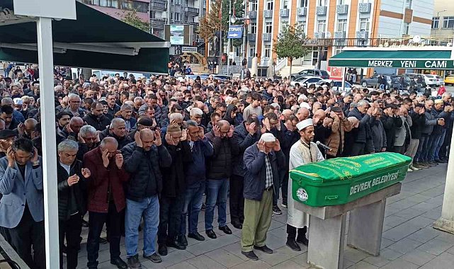 Devrek'in sevilen kalay ustasıı son yolculuğuna dualarla uğurlandı