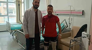 Dinarsporlu Ramazan Demir'e başarılı ameliyat