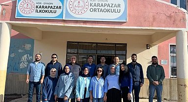 Diyadin'de maviyle yükselen farkındalık