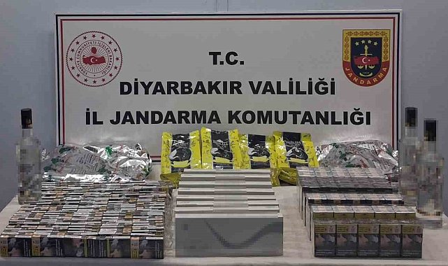 Diyarbakır'da kaçakçılık olaylarında 58 şüpheli hakkında işlem yapıldı