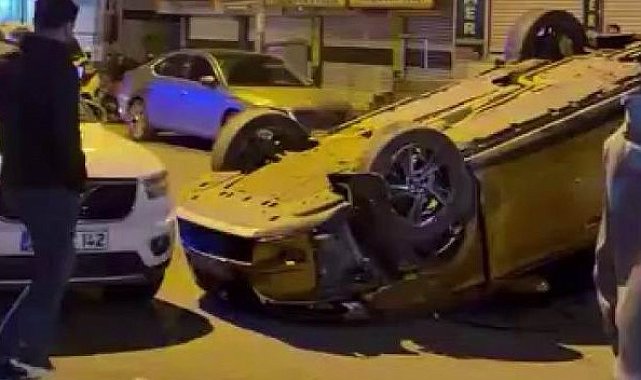 Diyarbakır'da otomobil takla attı: 3 yaralı