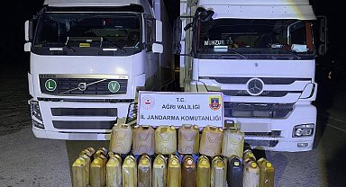Doğubayazıt'ta kaçak akaryakıt operasyonu: 2 gözaltı